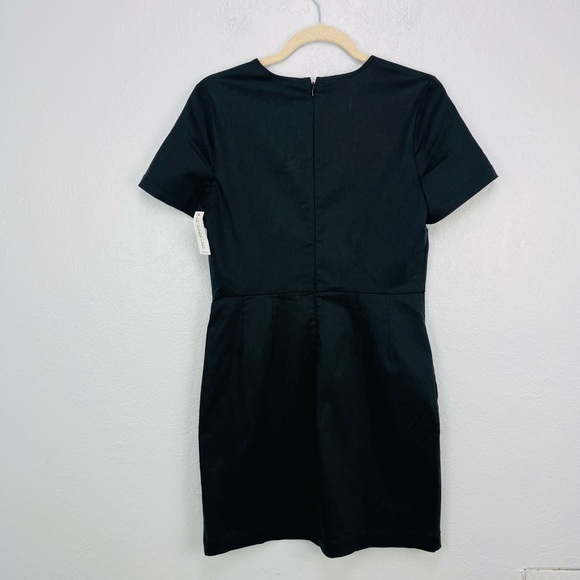 Vetta Charcoal Grey Professional Tencel Mini Dress - Picture 9 of 10